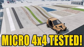 Tiny Off Roader Put Through It's Paces In New Stress Test Map - BeamNG.Drive