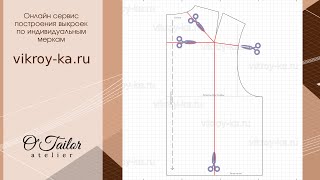 Как можно перенести плечевую вытачку на спинке. Перенос, размоделирование.