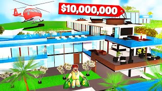 Ich BAUE eine 100.000.000$ MEGA VILLA in Roblox!