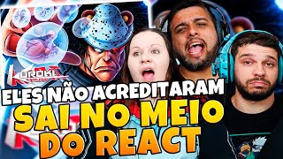 [NÃO DEU PRA REAGIR] Memórias de um Pacifista | Kuma (One Piece) | Kuroki | FAMILY REACTS