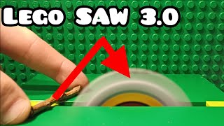 Lego SAW 3.0 vs Wooden Stick