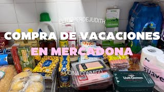 HAUL COMPRA EN MERCADONA para unos días de vacaciones en familia 🛒 | Eltupperdejudith