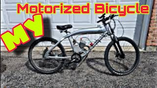 My G Bike Motorized Bicycle some riding footage