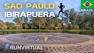 Virtual Run in Brazil: Ibirapuera Park, São Paulo