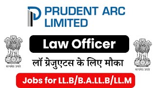 Law Officer at Prudent