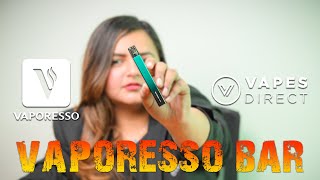 Vaporesso Bar Pod Device (Review and Unboxing)