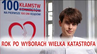 Rok po wyborach wielka katastrofa. Oskar Szafarowicz.