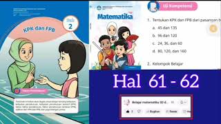 matematika kelas 5 halaman 61, 62