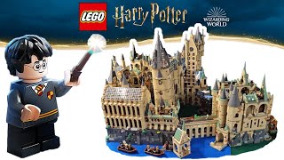 I Built a MASSIVE LEGO Harry Potter Display!!