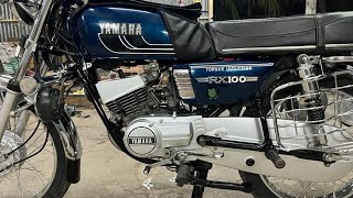 Yamaha RX 100 painting in tamil,