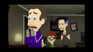 Big Mouth season 6 - Elliot Brich Punch Seamus MacGregor on his face.