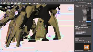 Rigging an Animation Mech Character -  How to use the Rig 3/3