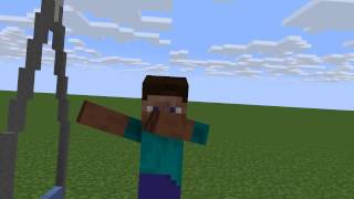 Water Bottle Flip Animated in MINECRAFT (Mine-Imator)