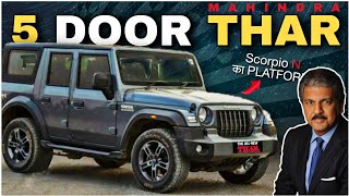 एक नया धमाका Ready है 💥 | 5 Door Mahindra Thar 2023 All Details you Need to Know About