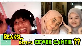 Reaksi warga Ome TV bertemu Cewek Cantik