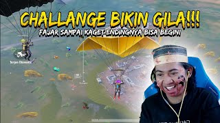 KESERUAN CHALLANGE BARENG SI FAJAR BEBAN!!! Endingnya Bikin Terdiam Membisu Nghaha!!!  | PUBG Mobile