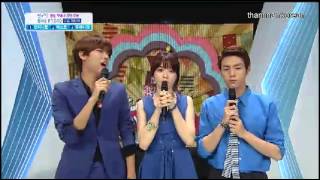 130804 MC Kwanghee & Minah & Hyun Woo Cut 4 @ Inkigayo