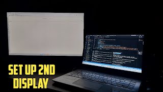 How to Extend Display with HDMI cable | How to Use Multiple displays in Windows 11