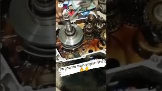 bike gear install Bajaj @mechanical_king_1093 #bajaj #hero