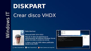 Diskpart - Crear disco vhdx