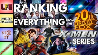 Ranking EVERYTHING from the 20th Century Fox X-Men Series!