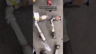 A quick exhaust manifold and cat replacement👨‍🔧#automotive#shortsfeed#shortsviral