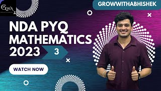 NDA PYQ 2023.#nda2023 #mathematicsanalysis