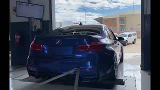 Bmw F80 M3 S55 Stock Dyno Run Equal Length Exhaust. Turn Up Your Volume!!!