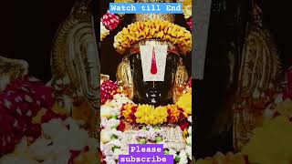 lord 👑 Venkateshwara swamy 🙏 Tirumala balaji Darshan 👑 Superhit Devotional status video viral 🙏🙏🙏