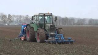 Weizensaat 2011 Lemken Saphir 7 / Fendt 612