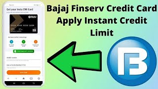 Bajaj Finserv Insta Emi Card Apply Instant Credit Limit