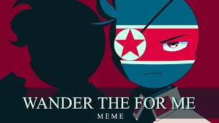 WANDER THE FOR ME || Countryhumans AM || The History of Korean War