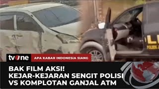 TERBARU ‼️BAK FILEM AKSI ❗KEJAR - KEJARAN SENGIT POLISI VS KOMPLOTAN GANJAL ATM