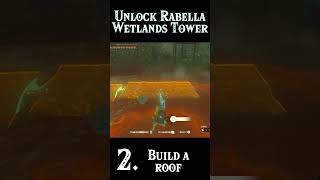 Unlock Rabella Wetlands Skyview Tower | Zelda Tears Of The Kingdom