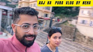 Aaj Ka Vlog By Neha // Neha Ne Pehli Baar Shoot Kiya Khudse  Pura Vlog // Akshay Feeling  Better now