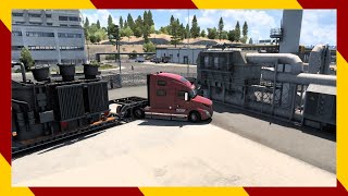 ✅ NUEVO Camion VOLVO al GARAJE con Mod CARGA PESADA 💥 American Truck Simualtor 1.49 GAMEPLAY PC ✅