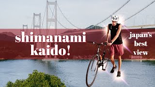 Cycling the Shimanami Kaido (ALL 70 KM 😤) | One of the World’s BEST Cycling Routes