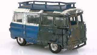 Commer Camera Van. Przywrócenie do stanu fabrycznego modelu Corgi nr 479.