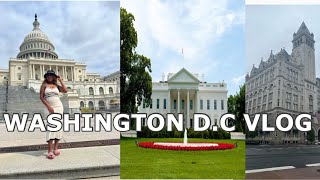 VLOG : exploring the state of Washington DC ( Musuems,Whitehouse,capitol building,and more )