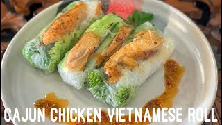 Cajun Chicken Vietnamese Roll