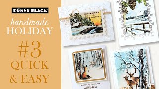 Quick & easy cards! | Professional Designer Approach | Handmade Holiday #3