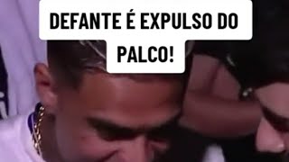 Defante invade o palco e é expulso! Igão racha de rir kkk #podpah #defante #mainstreet #orochi #rap