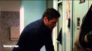 Revenge 4x15 Jack and Ben Talk in the Locker Room "Bait"