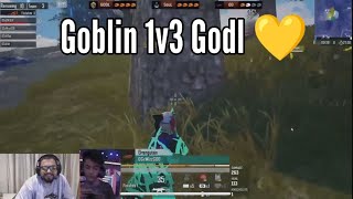 SOUL GOBLIN 1V3 GODL🔥 |  Team SOUL VS GODL 4V4 MOST INTENSE FIGHT🔥 #soul #godl #jonathan