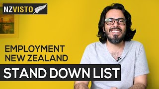 NZVisto - Saiba o que é a Stand Down List na Nova Zelândia