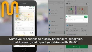 MileIQ Tutorial - How to Name your Locations