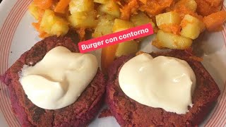 #burger  #vegetali con contorno