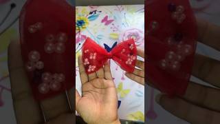 Hair bow making 🥰 #mcreation2020 #trending #vayralvedio #youtubeshorts #diy