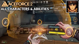 Ace Force 2 All Characters & Abilities Showcase