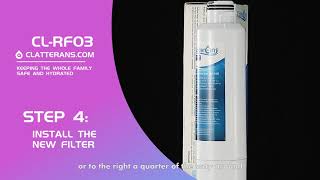 How to Install the Replacement for Samsung Water Filter DA29-00020B HAF-CIN/EXP 46-9101